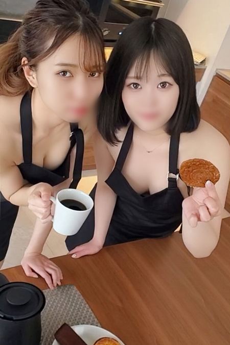 4p连续中出黑发的纤弱的孩子和巨乳的动画配音打工伙伴的咖啡店店员-cd2}