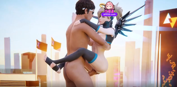 3D怜悯救生员女牛仔守望先锋}